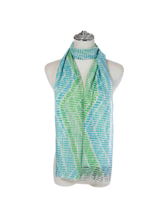 Scarf - Aqua