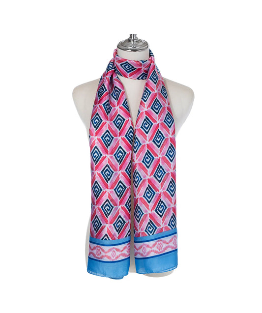 Scarf - Blue / Pink