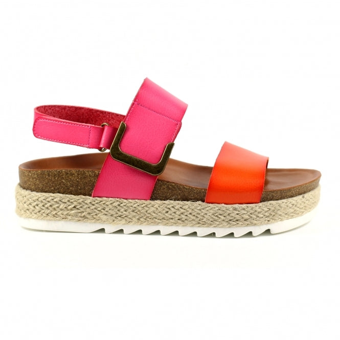 Lunar - Deana II Pink Sandal