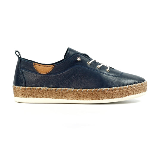 Lunar - Evie Navy Plimsoll