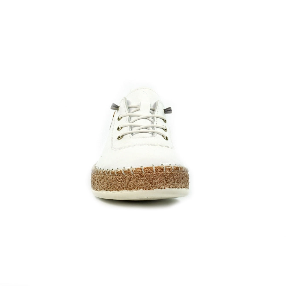 Lunar - Evie White Plimsoll