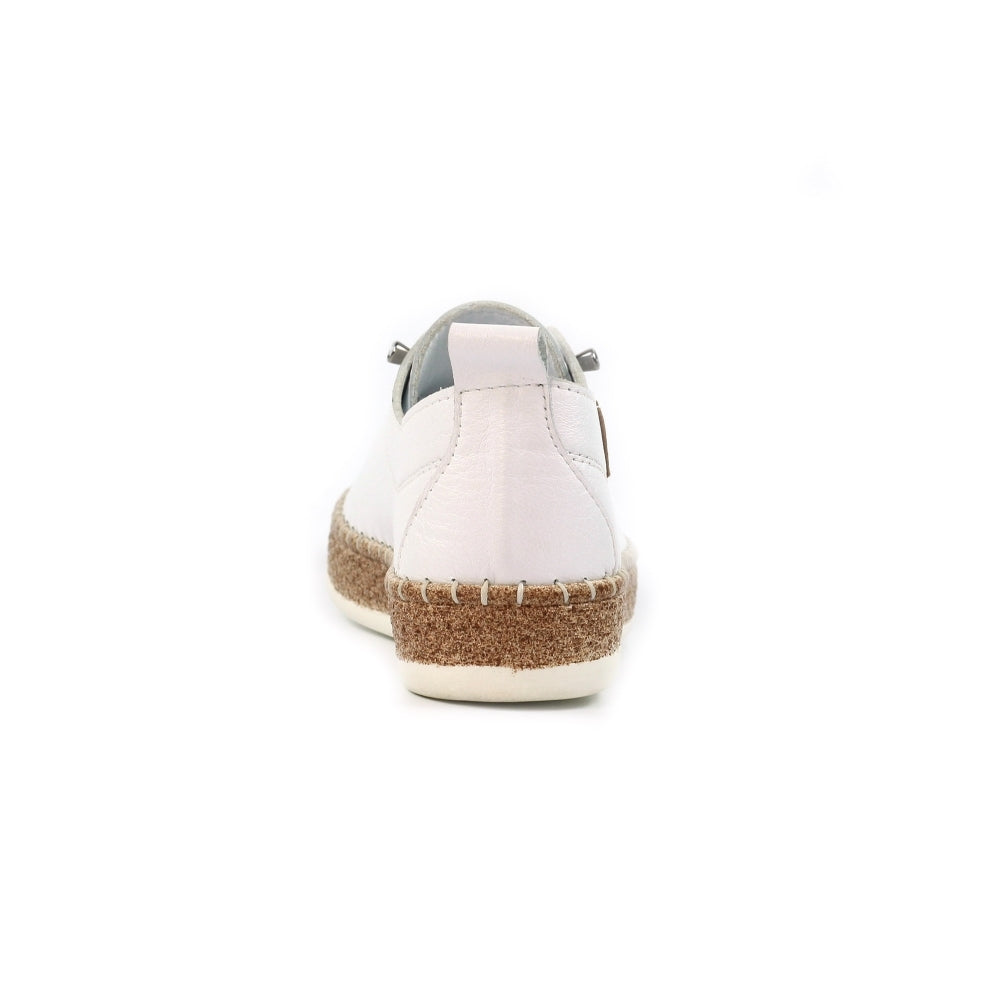 Lunar - Evie White Plimsoll