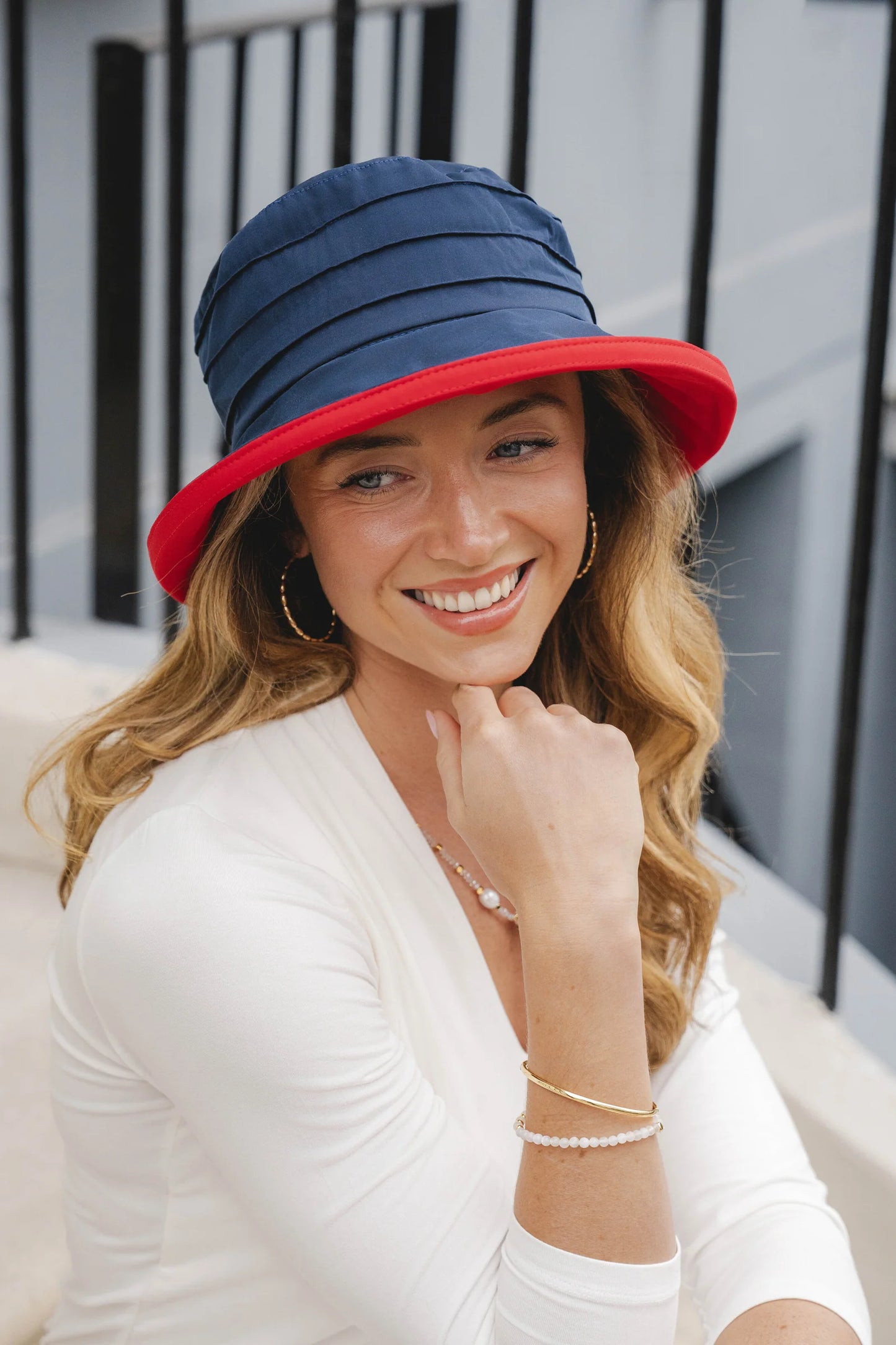 Bucket Waterproof Hat - Navy