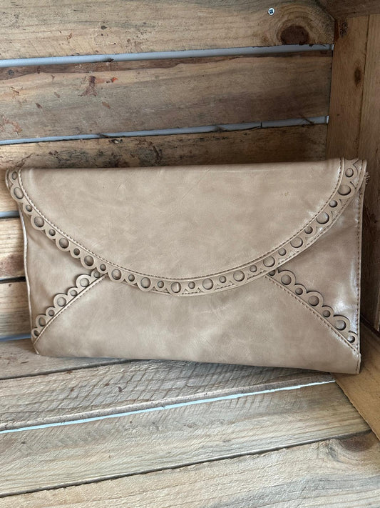 Clutch Bag - Beige