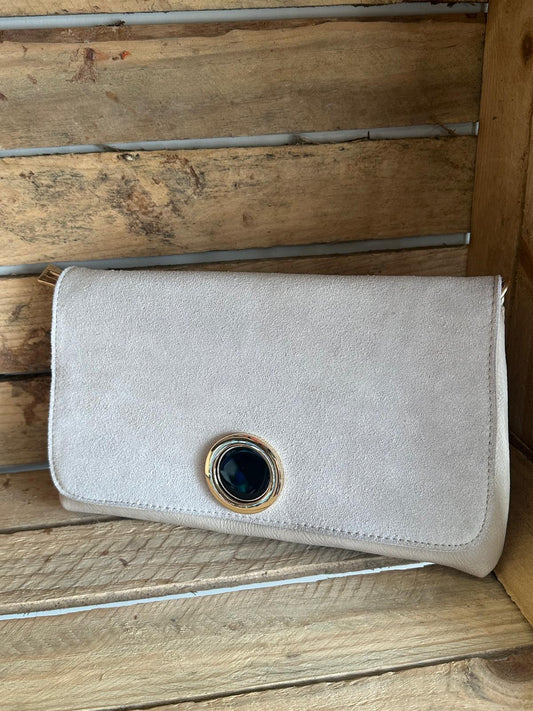 Clutch Bag - Cream