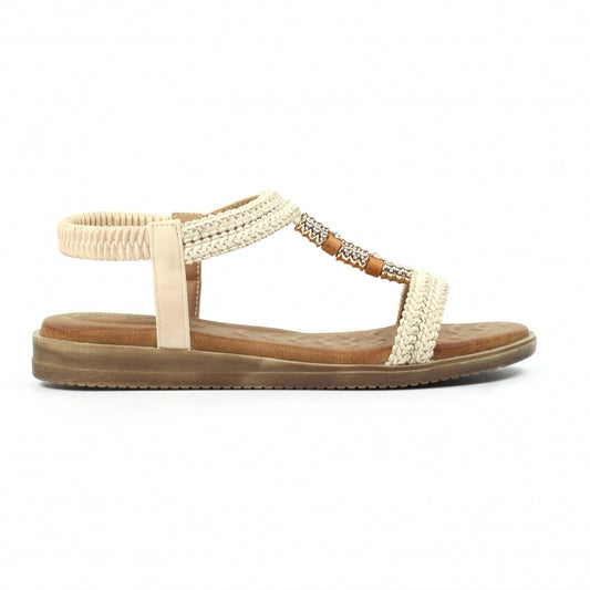 Lunar - Portofino White Sandal